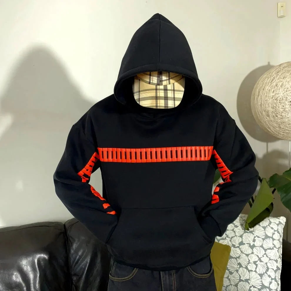 “I Love This much hoodie Limits” Oversized Black Hoodie.
