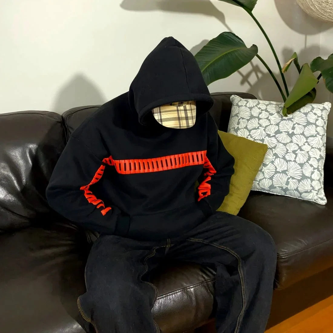 “I Love This much hoodie Limits” Oversized Black Hoodie.
