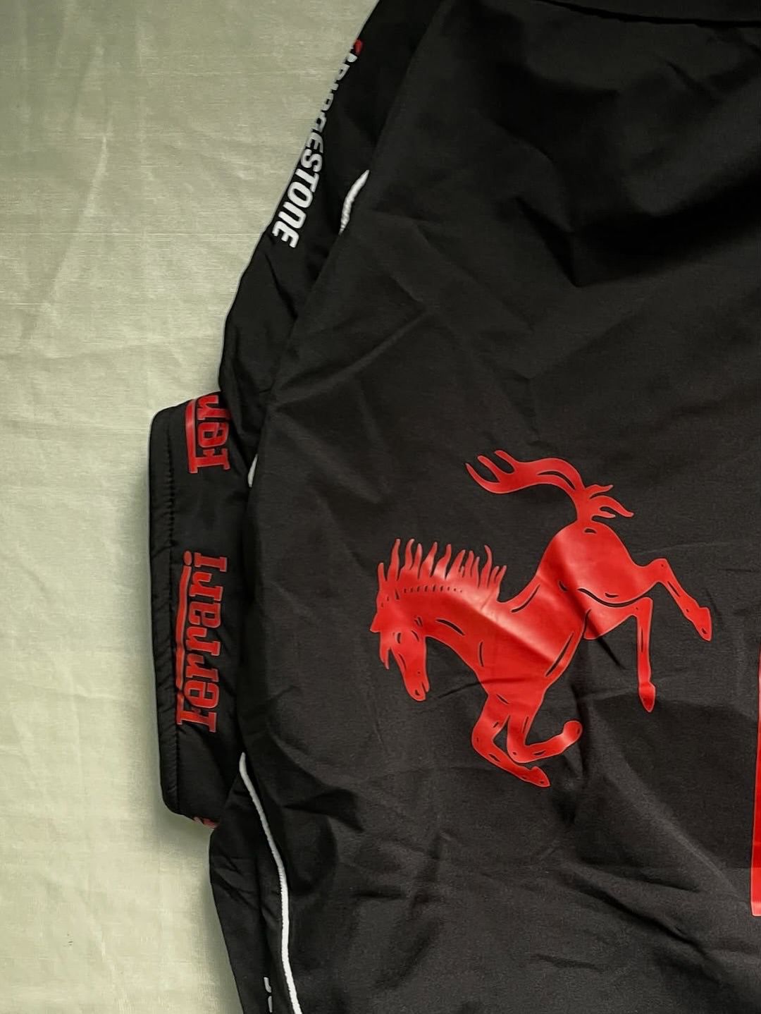 Ferrari F1 racing jacket in black-Xapparel.